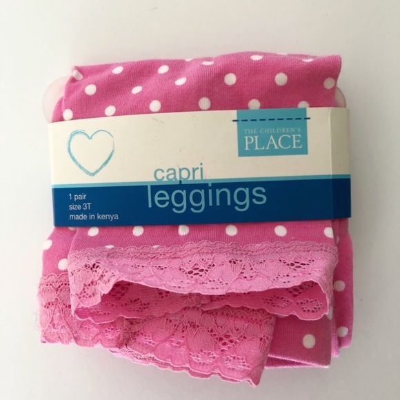 NWT Children’s Place Capri Leggings - Picture 1 of 4